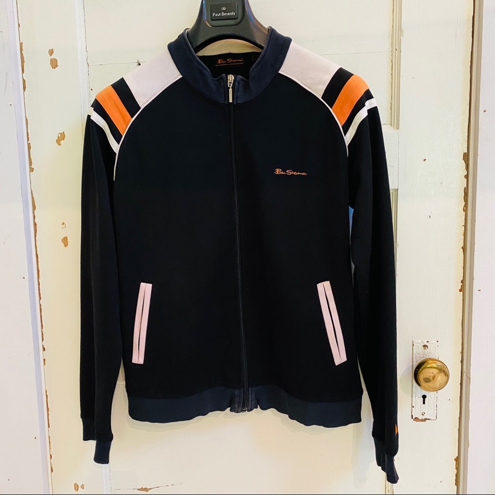 Ben Sherman Colorblock Zip-Through Tricot Jacket (size S/M)